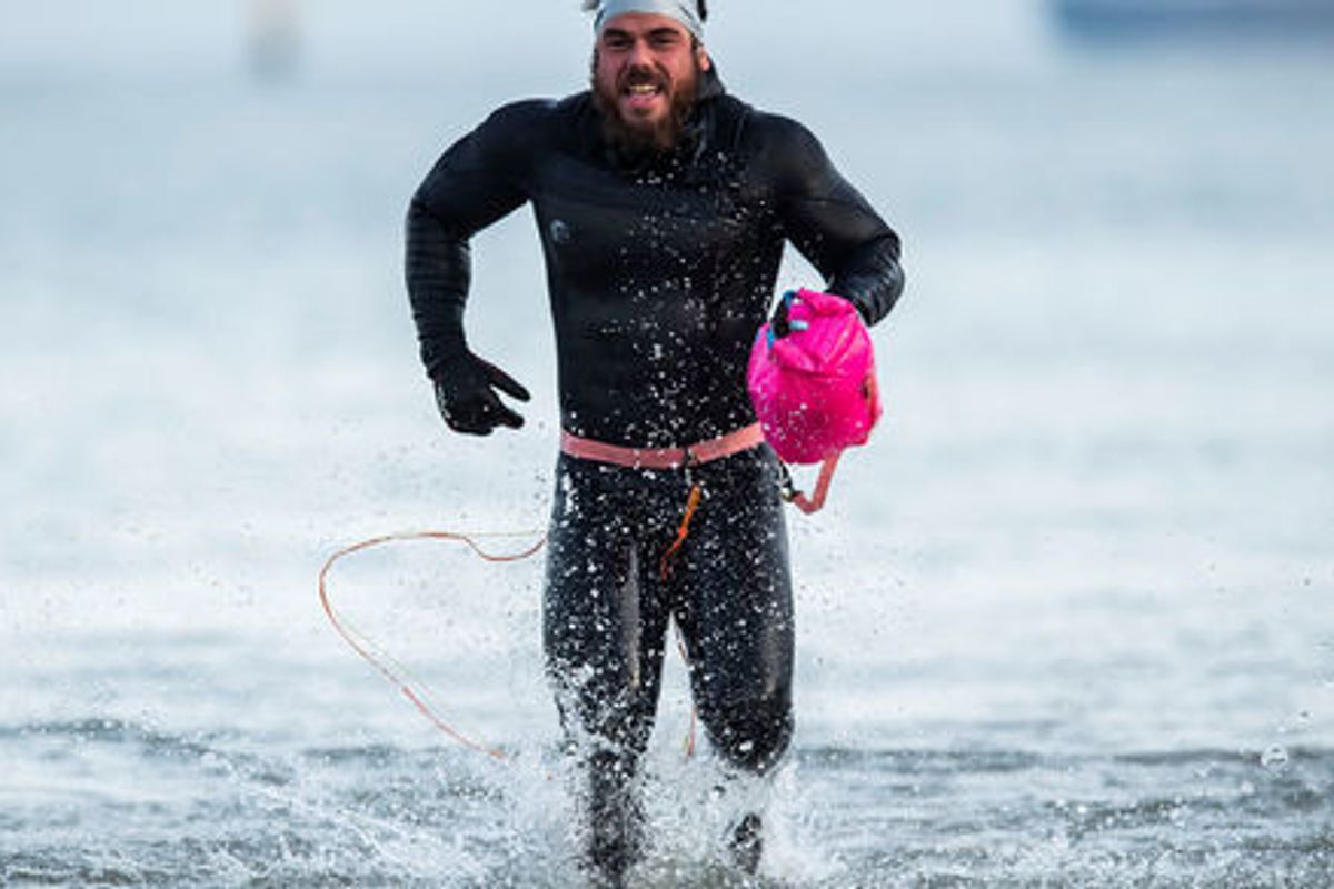 Ross Edgley completes historic Great British Swim in Margate
